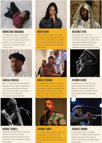 Confirmed Main Lineup